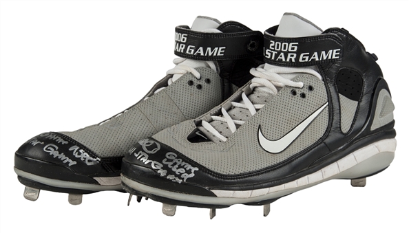 2006 Gary Sheffield Game Used and Signed All-Star Cleats (PSA/DNA)